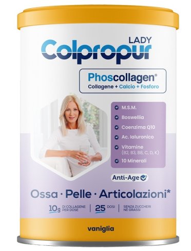 Colpropur lady vaniglia 332,5g
