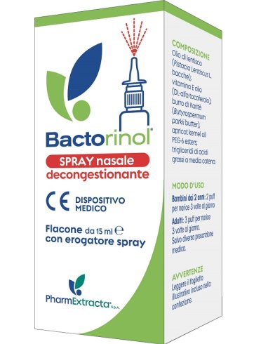 Bactorinol spray nasale 15ml Bactorinol spray nasale 15ml