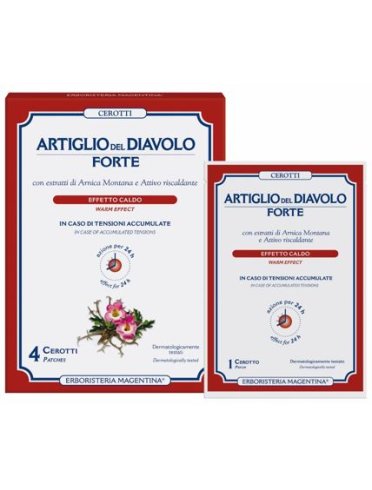 Artiglio forte cerotti 4pz