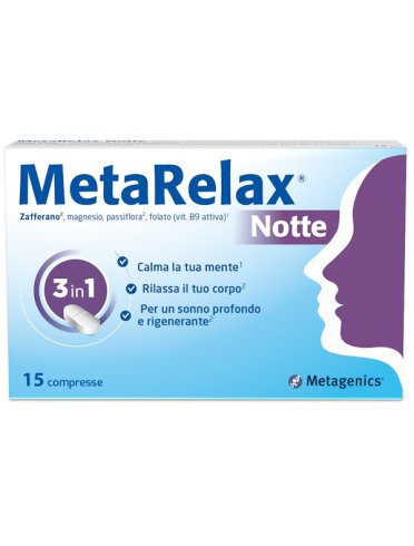 Metarelax notte 15cpr