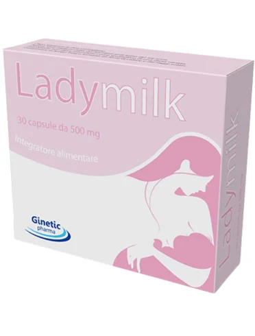 Ladymilk 30 capsule da 500 mg Ladymilk 30 capsule da 500 mg