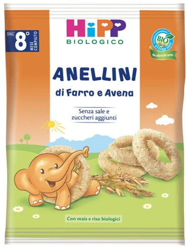 Hipp anellini farro avena 30g Hipp anellini farro avena 30g