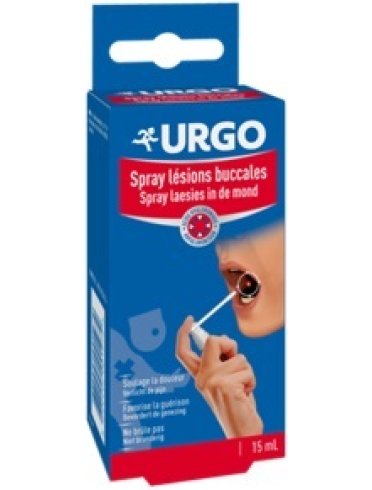 Urgo afte/les bocca spray 15ml