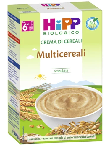 Hipp bio crema cereali multicereali 200 g Hipp bio crema cereali multicereali 200 g