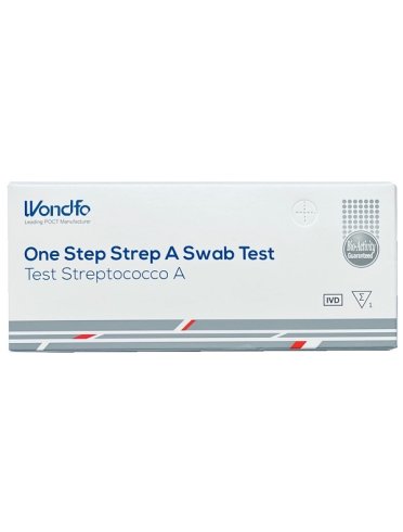 Test one step strep a autodiagnostico determinazione qualitativa antigeni streptococco a in tampone faringeo Test one step strep a autodiagnostico determinazione qualitativa antigeni streptococco a in tampone faringeo