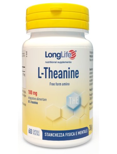 Longlife l-theanine 60vegicaps Longlife l-theanine 60vegicaps
