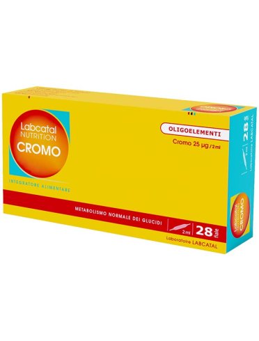 Labcatal oligosol cromo 28 fiale 2 ml Labcatal oligosol cromo 28 fiale 2 ml