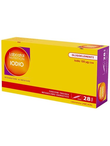 Labcatal oligosol iodio 28 fiale 2 ml