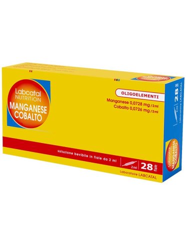 Labcatal nutrition manganese/cobalto 28 fiale 2 ml Labcatal nutrition manganese/cobalto 28 fiale 2 ml