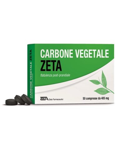Carbone vegetale 50cpr n/f zet