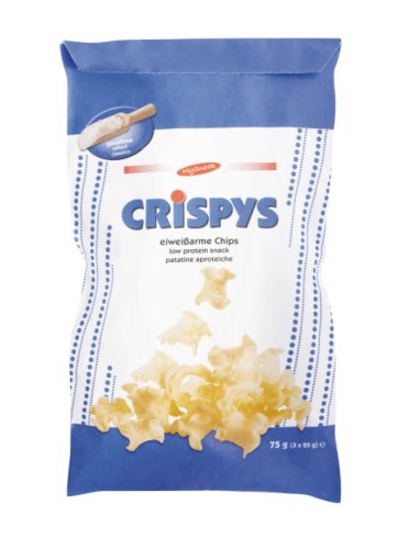 My snack crispys sfoglie di patate 3 buste da 25 g My snack crispys sfoglie di patate 3 buste da 25 g