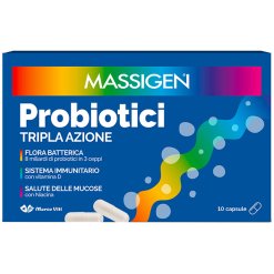 MASSIGEN PROBIOTICI 10 CAPSULE