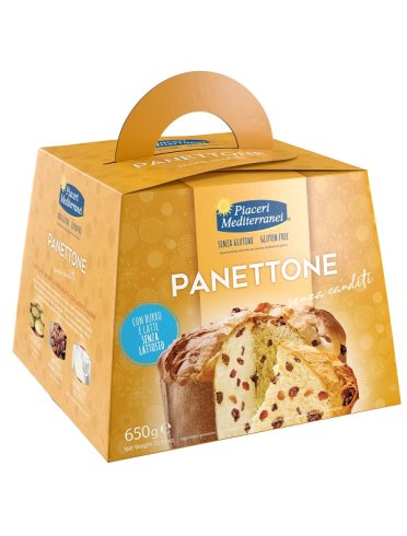 Piaceri mediterranei panettone senza canditi 650 g Piaceri mediterranei panettone senza canditi 650 g