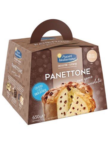 Piaceri mediterranei panettone gocce di cioccolato 650 g Piaceri mediterranei panettone gocce di cioccolato 650 g