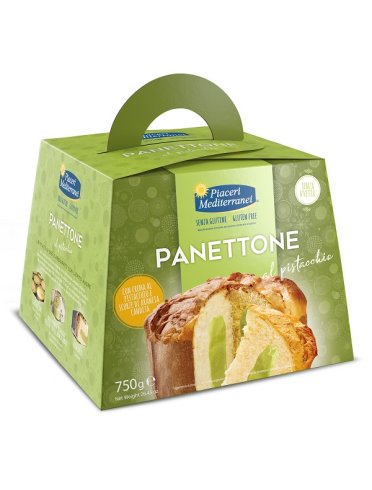Piaceri mediterranei panettone al pistacchio 750 g Piaceri mediterranei panettone al pistacchio 750 g