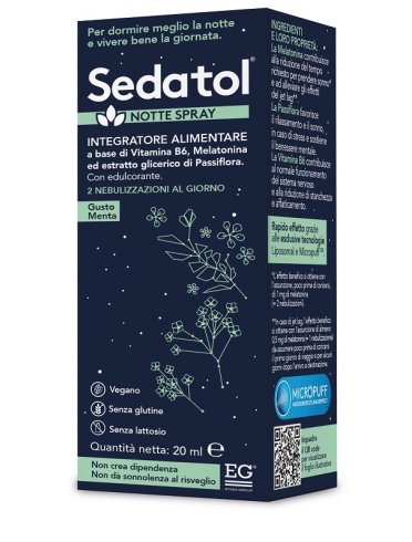 Sedatol notte spray 20ml Sedatol notte spray 20ml