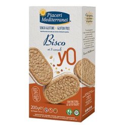 PIACERI MEDITERRANEI BISCO YO 5 CEREALI 200 G