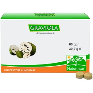 GRAVIOLA NATURINCAS 60 COMPRESSE