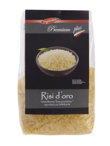 My snack premium plus risi d'oro pasta aproteica 500 g My snack premium plus risi d'oro pasta aproteica 500 g