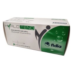 Hyalotend - Siringa Intra-Articolare con Acido Ialuronico Sale Sodico 20 mg/2 ml - 3 Siringhe