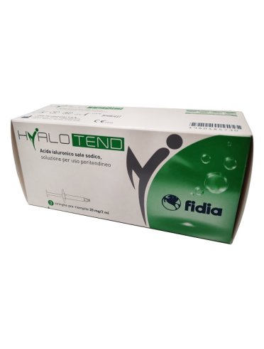 Hyalotend - siringa intra-articolare con acido ialuronico sale sodico 20 mg/2 ml - 3 siringhe Hyalotend - siringa intra-articolare con acido ialuronico sale sodico 20 mg/2 ml - 3 siringhe