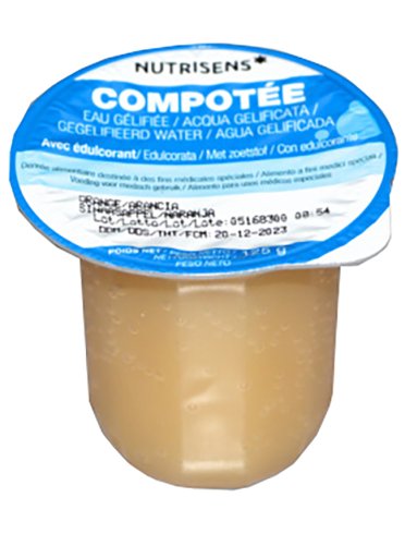Acqua gel pack acqua gelificata/zuccherata arancia 12 x 125ml Acqua gel pack acqua gelificata/zuccherata arancia 12 x 125ml