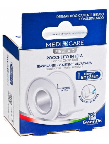 Rocchetto tela bianco 500x2,5