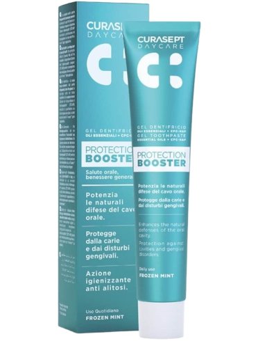 Curasept daycare dentifricio protection booster frozen mint75 ml