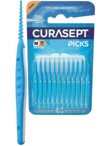 Curasept picks medium 36pz Curasept picks medium 36pz