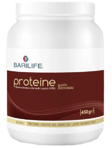 Barilife proteine ciocco 450g Barilife proteine ciocco 450g