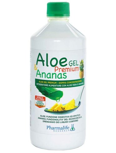 Aloe gel premium & ananas 1 litro