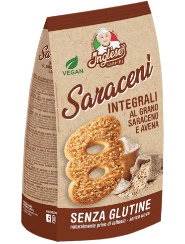 Inglese biscotti integrali grano saraceno promo formato scorta 900 g Inglese biscotti integrali grano saraceno promo formato scorta 900 g