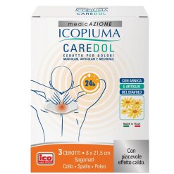 ICOPIUMA CAREDOL CEROTTO DOL COLLO-SPALLA-POLSO 3 PEZZI