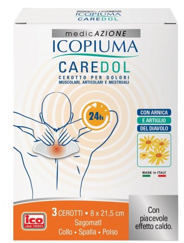 Icopiuma caredol cerotto dol collo-spalla-polso 3 pezzi