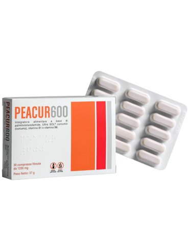 Peacur 600 30 compresse 36 g