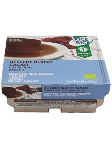 Rice & rice dessert di riso cacao 400 g Rice & rice dessert di riso cacao 400 g