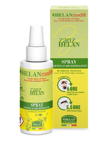 Zanhelan insettorepellente vegetale spray ecologico 100 ml Zanhelan insettorepellente vegetale spray ecologico 100 ml