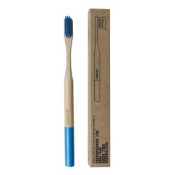SPAZZOLINO BAMBOO MEDIUM BLU