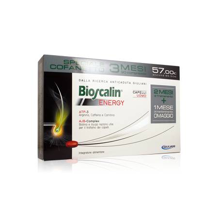 Bioscalin Energy - Integratore Anticaduta Uomo - 90 Compresse