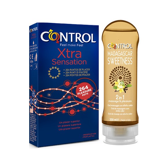 CONTROL KIT XTRA SENSATION GEL MADAGASCAR