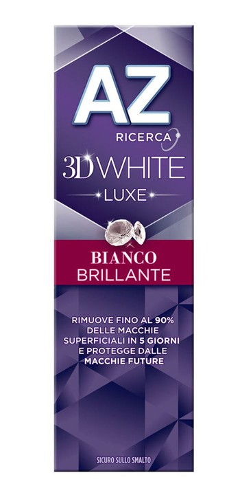 AZ 3D White Luxe - Dentifricio Bianco Brillante - 75 ml