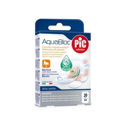 CEROTTO PIC AQUABLOC MIX ANTIBATTERICO 40 PEZZI