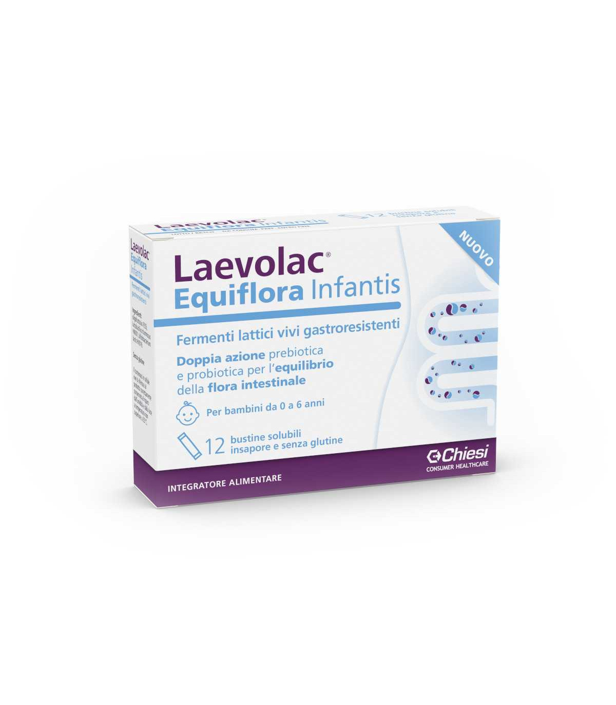 LAEVOLAC EQUIFLORA INFANT 12 BUSTINE