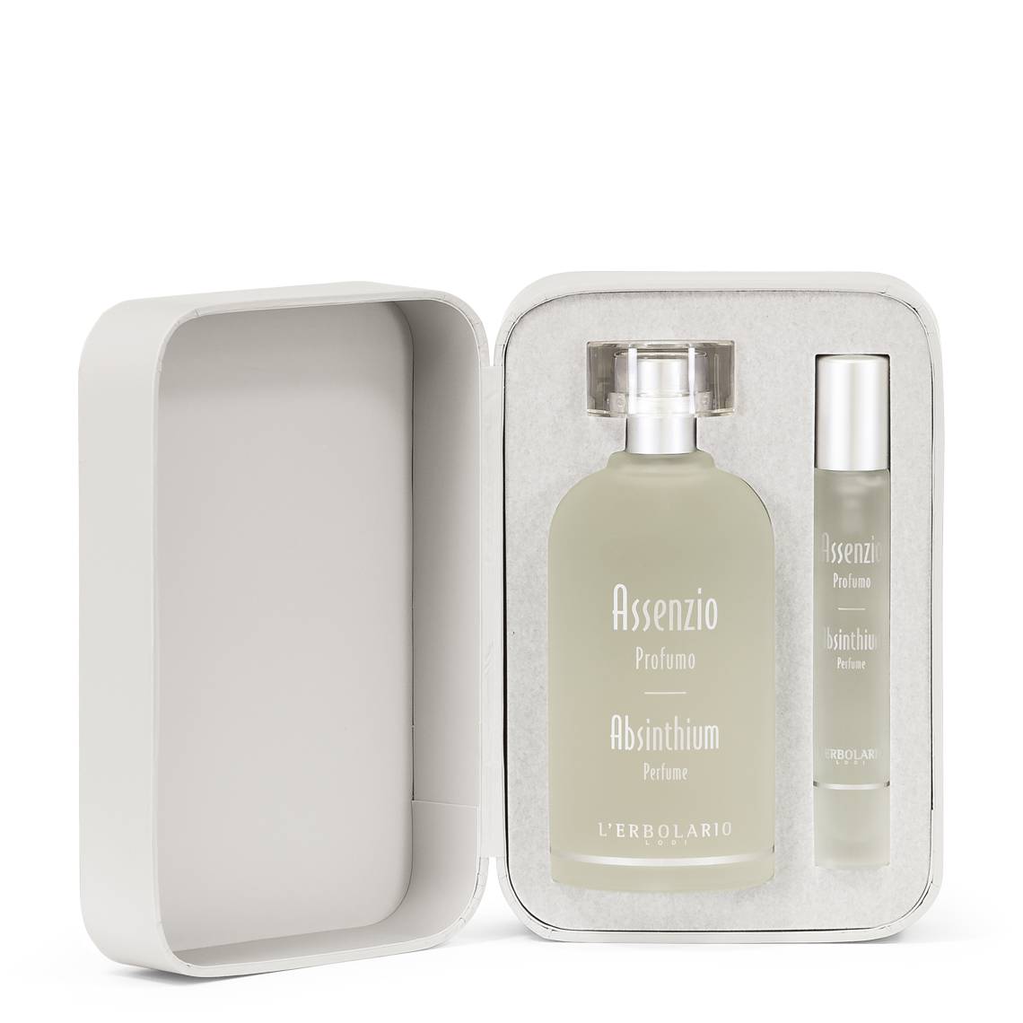 L'ERBOLARIO ASSENZIO COFANETTO PROFUMO 125 ML E PROFUMO 10 ML