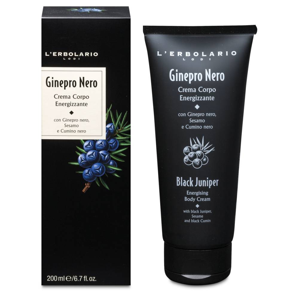 L'ERBOLARIO GINEPRO NERO CREMA CORPO ENERGIZZANTE 200 ML