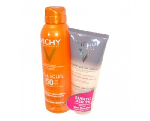VICHY CAPITAL SOLEIL SPRAY TRASPARENTE SPF50+ PROMO 2016 COFANETTO