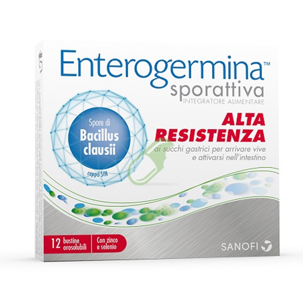 Enterogermina Sporattiva 12 Bustine Orosolubili