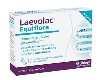 Laevolac Equiflora - Integratore di Fermenti Lattici - 12 Bustine