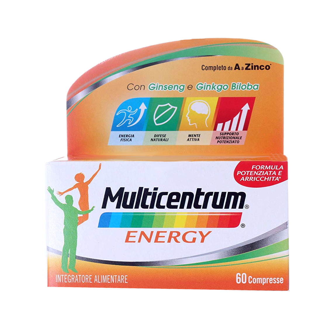 MULTICENTRUM MC ENERGY 60 COMPRESSE