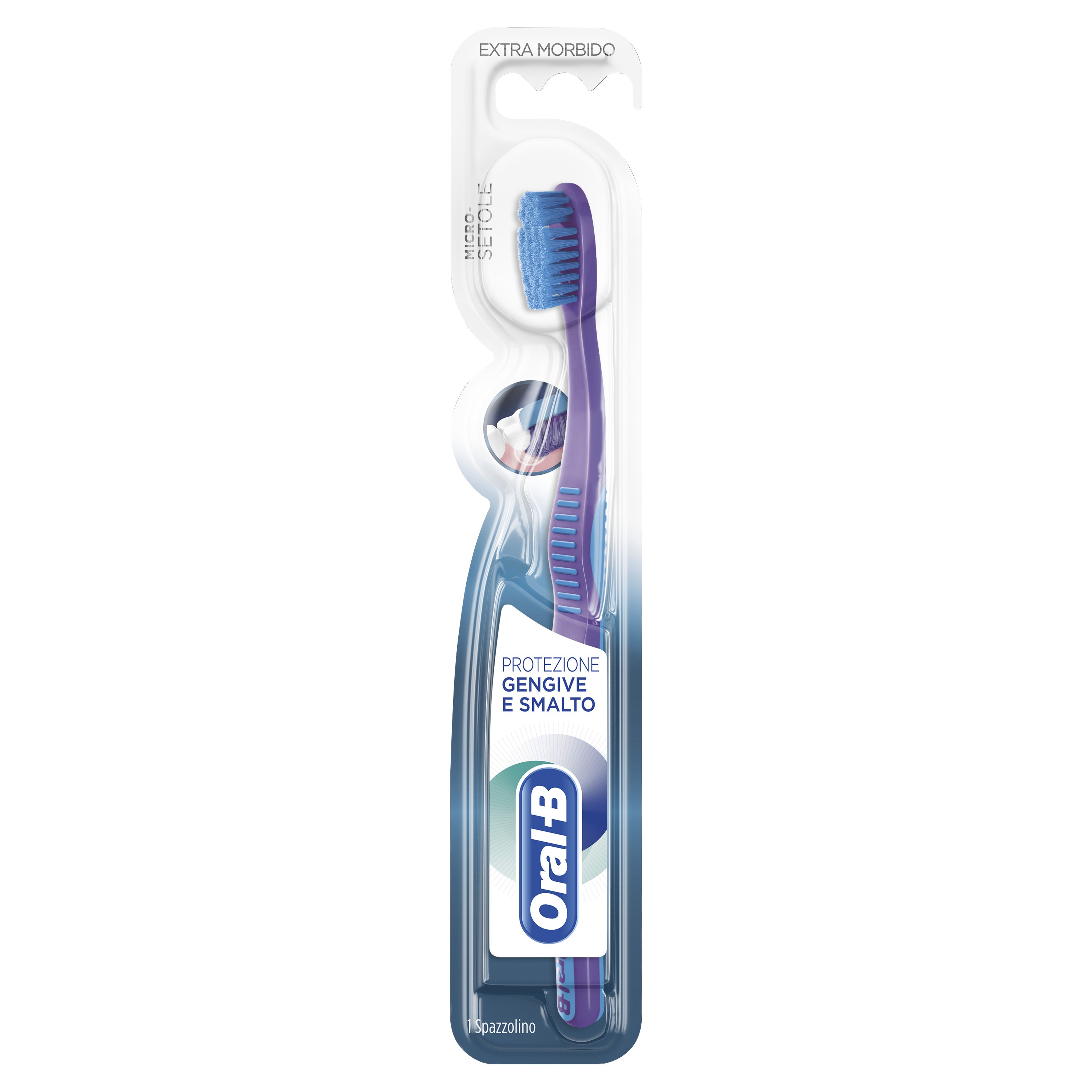 Oral-B - Spazzolino Morbido Protezione Gengive e Smalto